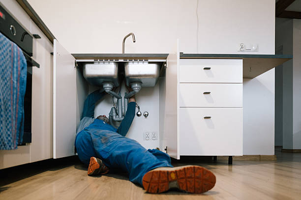 Professional Leak Detection technician working in Nashport, OH
